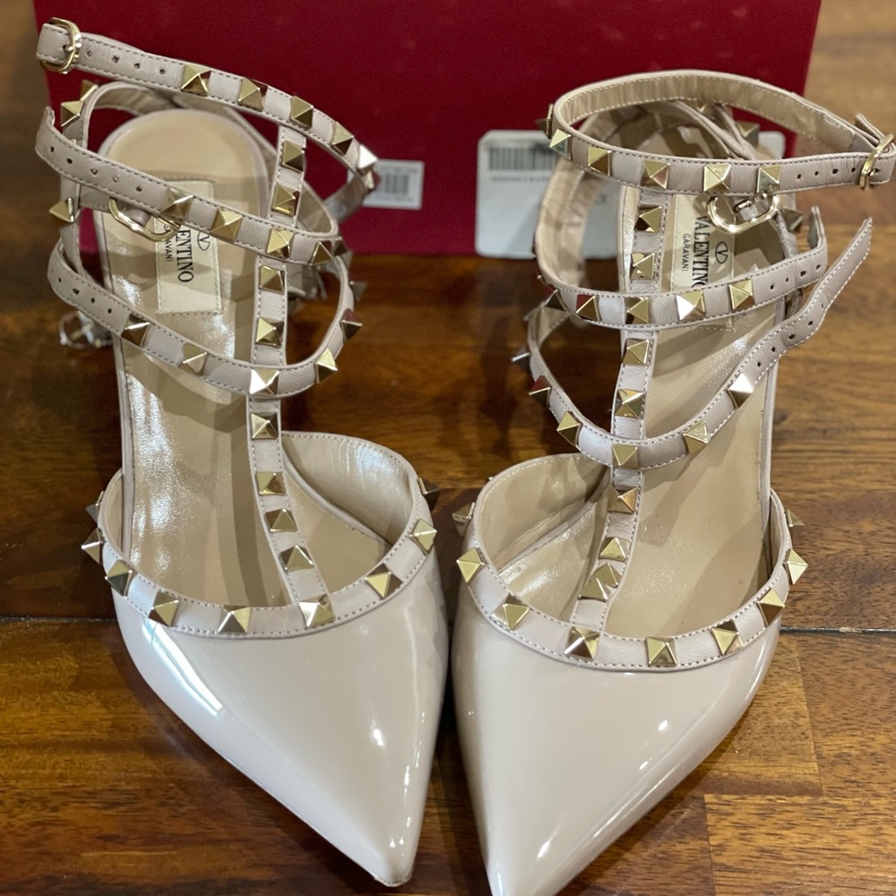 Valentino Rockstud Caged Pumps 65mm